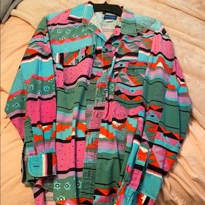 Wrangler vintage button down